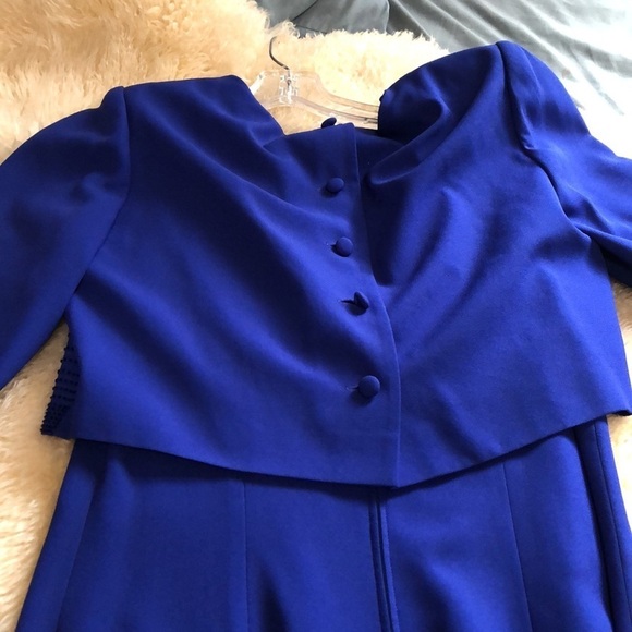 Rimini By Show Women's Dress in Royal blue size 8 - Picture 5 of 7